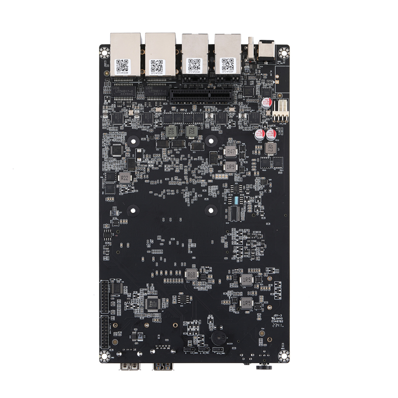 Mini Itx Dual 2.5G Nas Motherboard - Placa-mãe NAS Qotom 10ª Geração Core