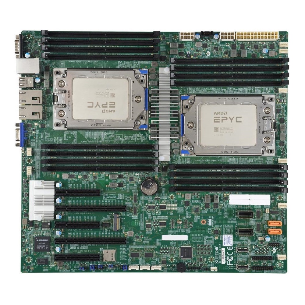 Caixa combinada Supermic H11DS - Dual Socket Sp3 Epyc Motherboard avaliação e preço